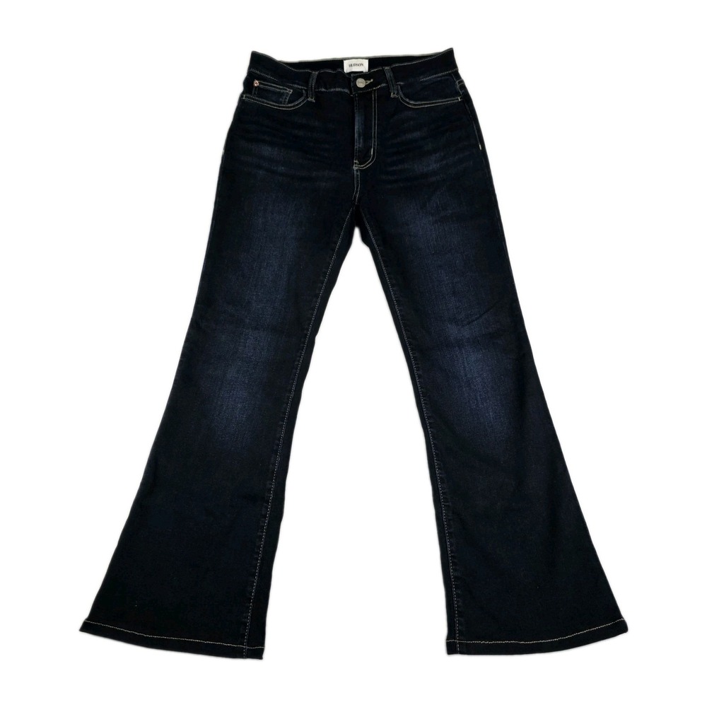 Hudson Jeans Womens Size 28 Blaire Calypso Wash Flare Blue Denim Pants